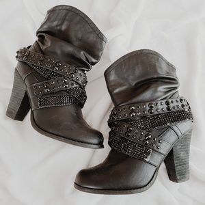 Not Rated Black Booties